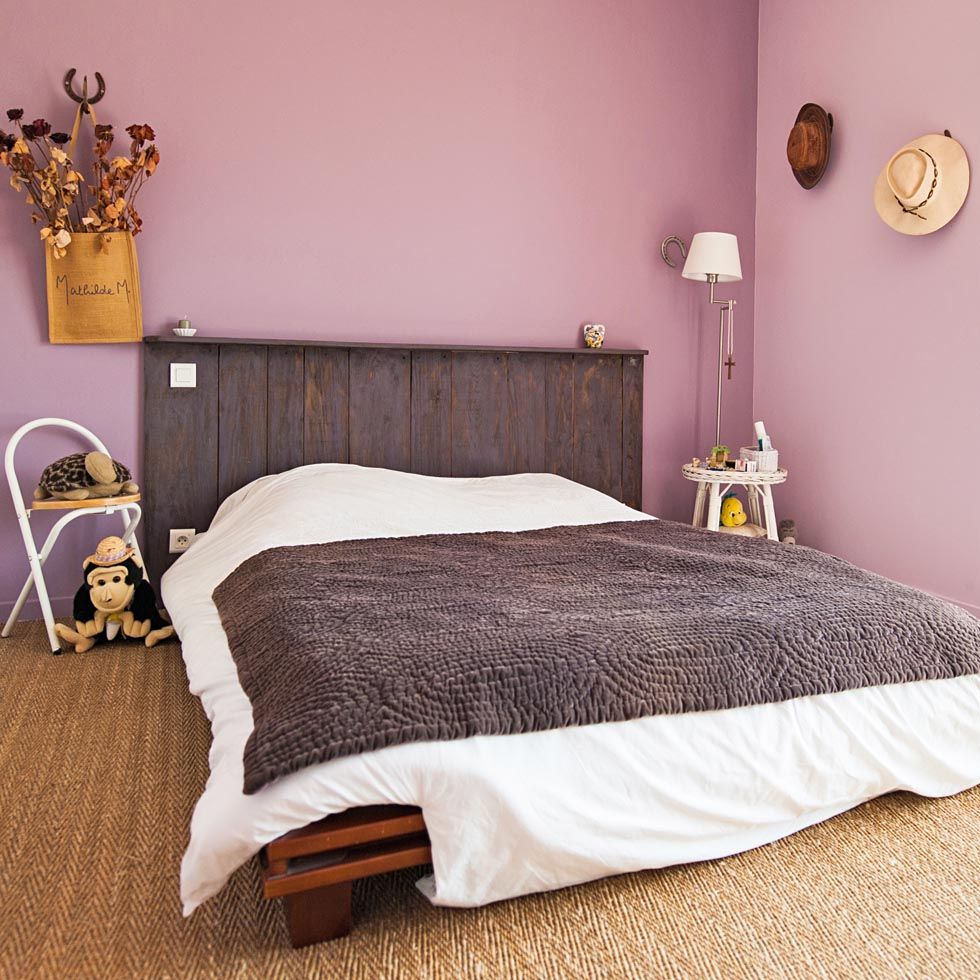 Peinture chambre rose brive